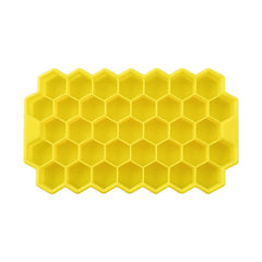 Silicone Honeycomb Ice Tray With Removable Lid