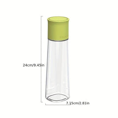 Leak Proof Glass Olive Bottle for Soy Sauce and Vinegar