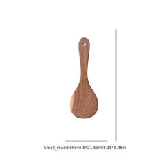 Wooden Kitchen Spatula Non-stick Cooking Utensil for Egg Fish Steak