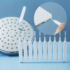 10pcs Mini Cleaning Brush for Shower Head Mobile Phone Charging Hole