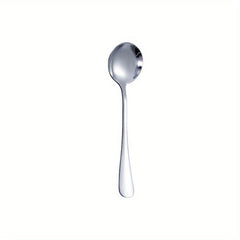 Stainless Steel Spoon Fork Comfort Handle Durable Table Flatware