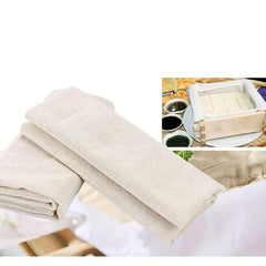 4pcs Cheese Cloth Kitchen Gauze Bean Bag Filter Soy Milk Strainer Tofu Stea