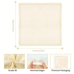 4pcs Cheese Cloth Kitchen Gauze Bean Bag Filter Soy Milk Strainer Tofu Stea