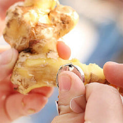 2pcs Paring Garlic Peeler Chestnut Ginger Peeler