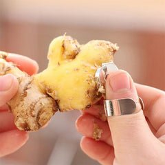 2pcs Paring Garlic Peeler Chestnut Ginger Peeler