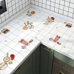 Cartoon Self-adhesive Waterproof Wallpaper - Modern Wall Sticker