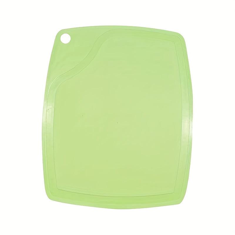 2pcs Plastic Cutting Board Butcher Block Washable Fruit Board
