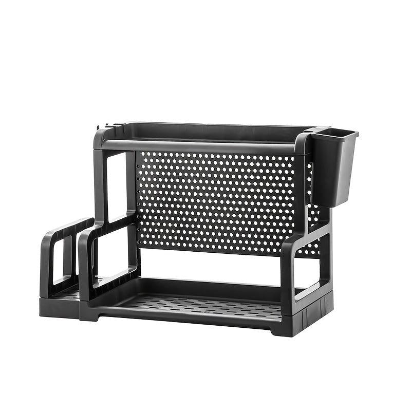 Countertop Spice Rack Organizer with Holder and Cutting Board
