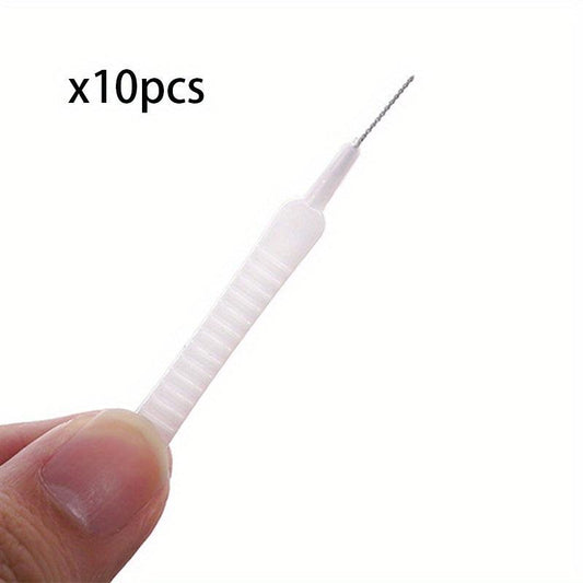 20pcs Mini Cleaning Brush Set for Shower Head Keyboard Mobile Phone