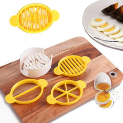 3-in-1 Egg Cutter Kitchen Gadget for Creative Dishes