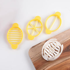 3-in-1 Egg Cutter Kitchen Gadget for Creative Dishes