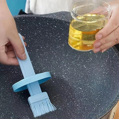 High Temp Resistant Brush w/ Bottle for Kitchen BBQ Perfect Seasoning Tool