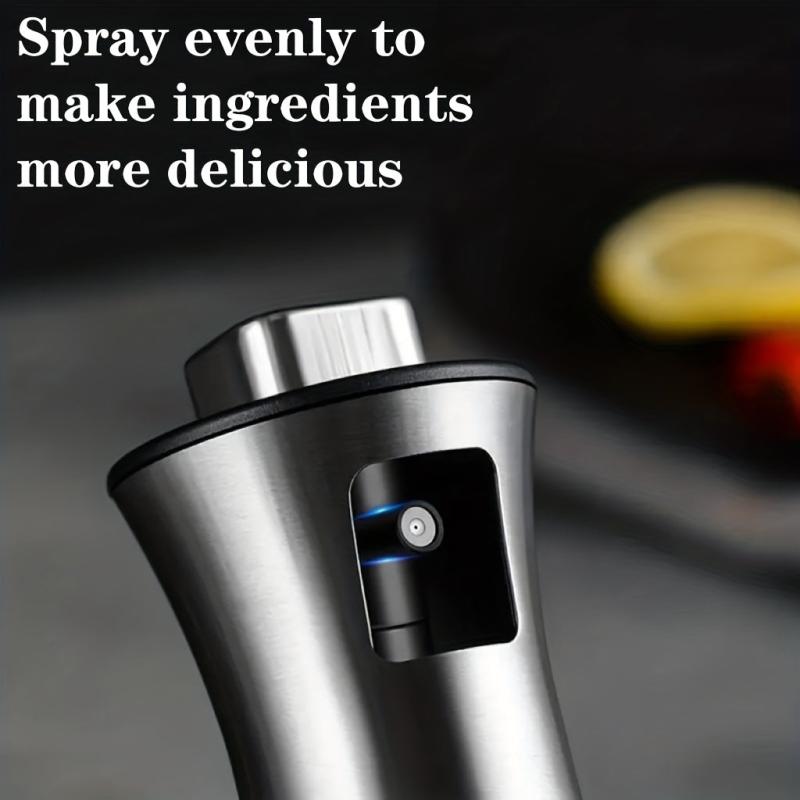 3pcs Stainless Steel Olive Sprayer - Air Fryer Salad Cooking Baking BBQ Vinegar