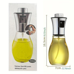 3pcs Stainless Steel Olive Sprayer - Air Fryer Salad Cooking Baking BBQ Vinegar