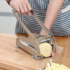 Stainless Steel Fruit and Vegetable Cutter French Fry Potato Slicer