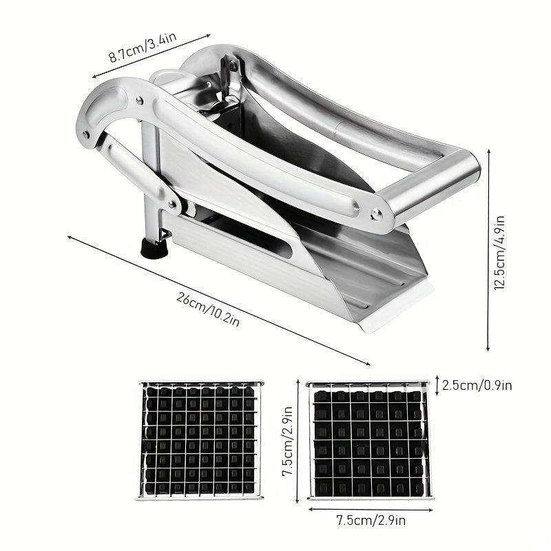 Stainless Steel Fruit and Vegetable Cutter French Fry Potato Slicer