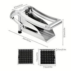 Stainless Steel Fruit and Vegetable Cutter French Fry Potato Slicer