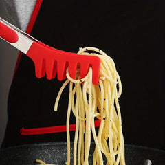 Stainless Steel & Silicone Food Tongs - Multifunctional Anti-Scalding BBQ Clip