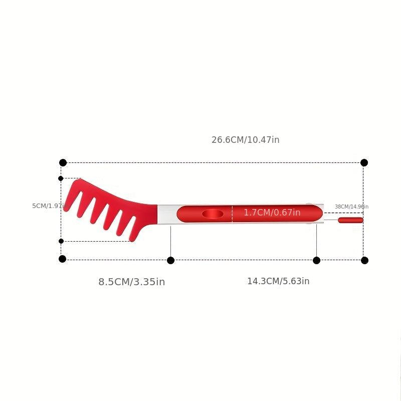 Stainless Steel & Silicone Food Tongs - Multifunctional Anti-Scalding BBQ Clip