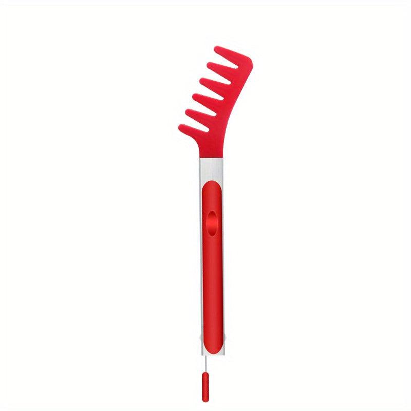 Stainless Steel & Silicone Food Tongs - Multifunctional Anti-Scalding BBQ Clip