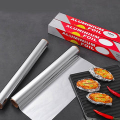 32 8ft Baking Aluminum Foil Paper Disposable Barbecue Paper