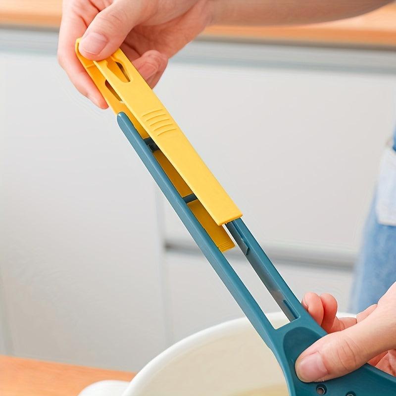 2-in-1 Plastic Colander Spoon for Noodles High Temp Resistant