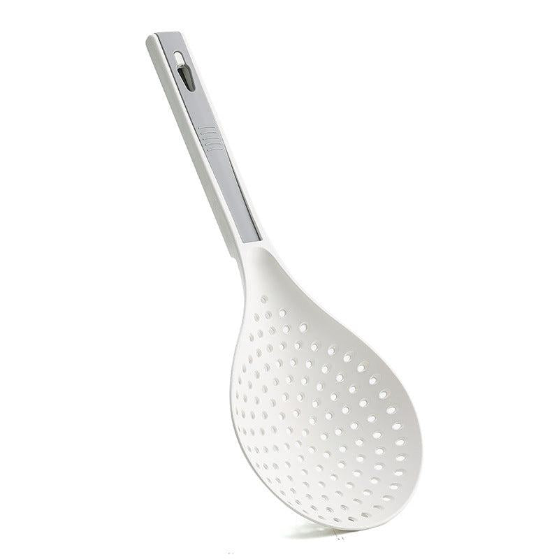 2-in-1 Plastic Colander Spoon for Noodles High Temp Resistant