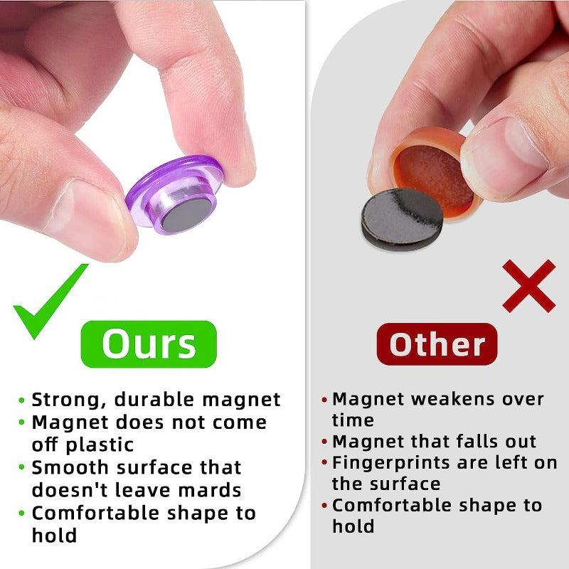 20pcs Round Refrigerator Magnets Whiteboard Sticker Decorative Office Kitchen