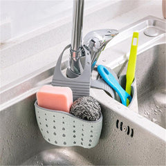 Sink Sponge Storage Double Layer Faucet Rack Holder