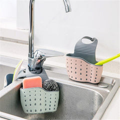 Sink Sponge Storage Double Layer Faucet Rack Holder