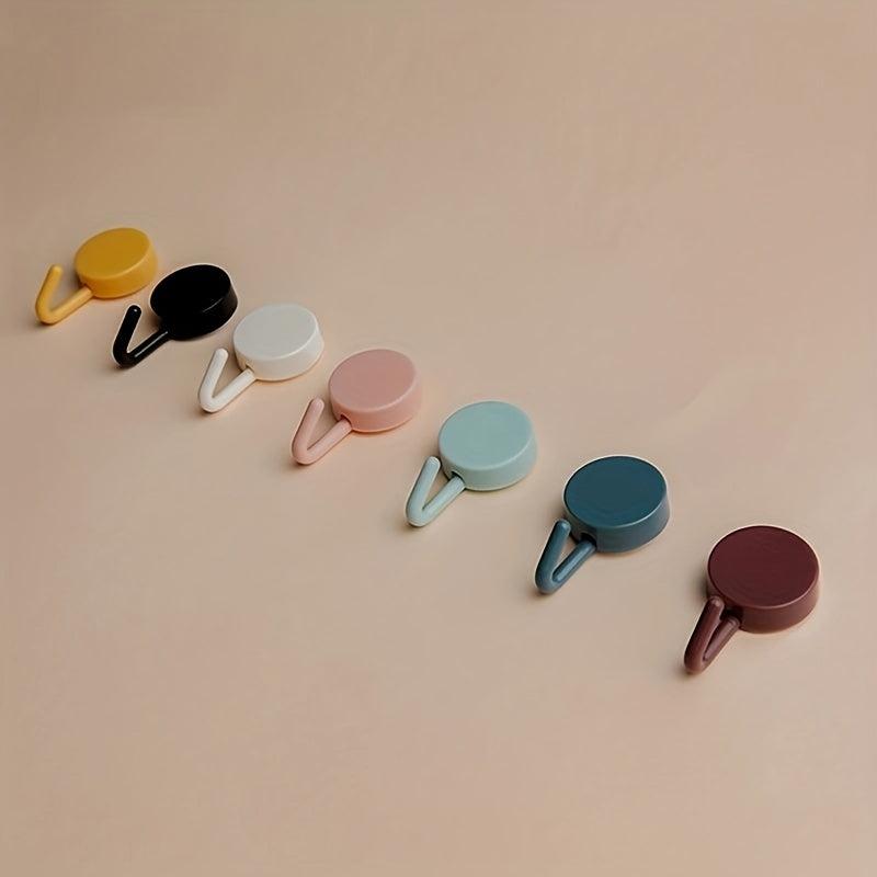 20pcs Adhesive Hooks Bathroom Kitchen Hat Wall Bag Hook