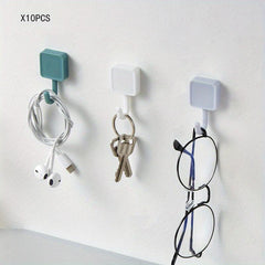 Creative Adhesive Hooks for Bathroom Kitchen and More - Set of 20