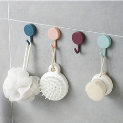Creative Adhesive Hooks for Bathroom Kitchen and More - Set of 20