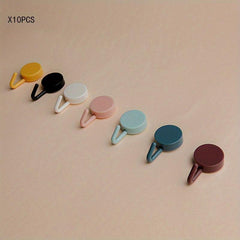 Creative Adhesive Hooks for Bathroom Kitchen and More - Set of 20