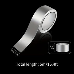 10M Kitchen Aluminum Foil Tape High Temp Resistant Seam Sticker