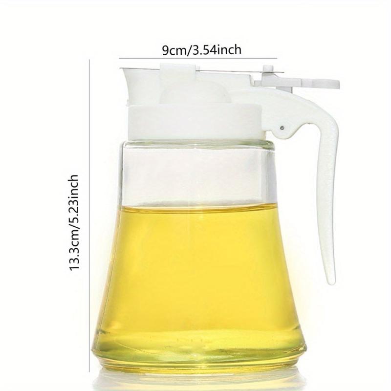 Glass Pot Pouring Pot With Handle Olive Bottle Heat Resistant Dispenser