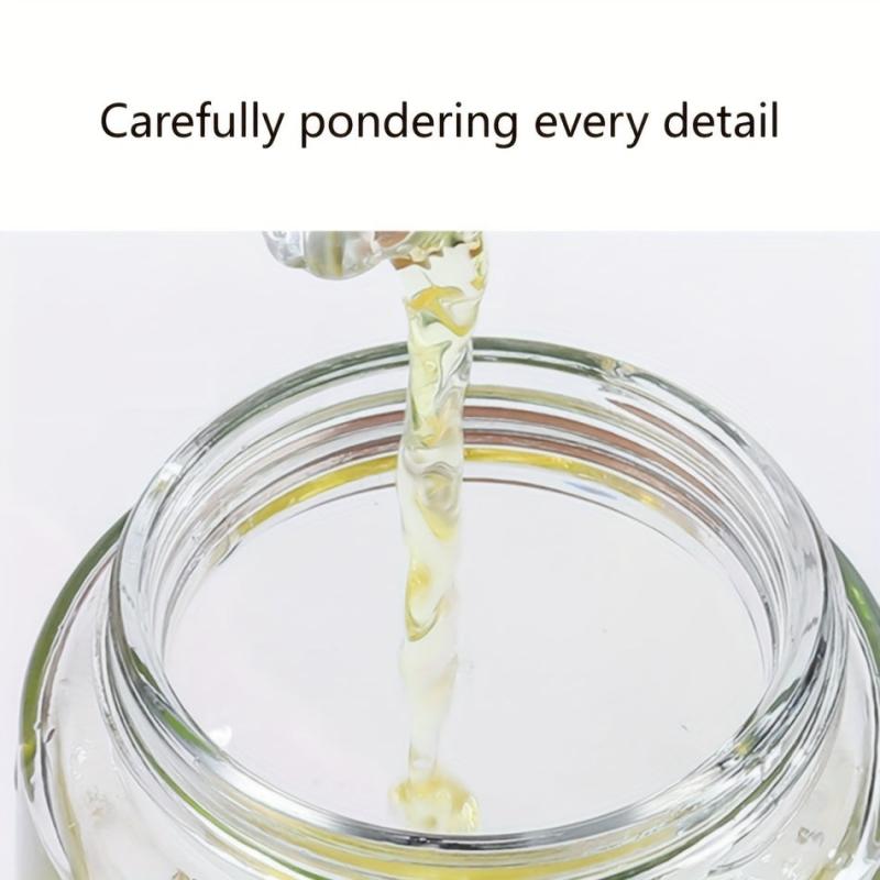 Glass Pot Pouring Pot With Handle Olive Bottle Heat Resistant Dispenser