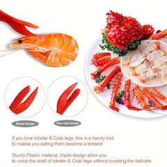 5pcs Seafood Tools Set Crab Forks Lobster Pliers Shelling Pliers Sheller