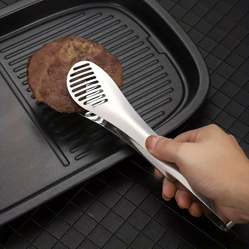 Thickened Food Clip Stainless Steel Tongs Anti-scalding Barbecue Clip