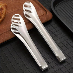 Thickened Food Clip Stainless Steel Tongs Anti-scalding Barbecue Clip