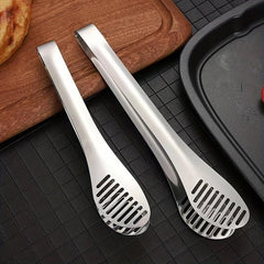 Thickened Food Clip Stainless Steel Tongs Anti-scalding Barbecue Clip