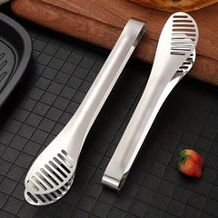 Thickened Food Clip Stainless Steel Tongs Anti-scalding Barbecue Clip