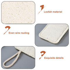 2pcs Eco Friendly Loofah Dishwashing Sponge