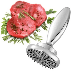 Stainless Steel Meat Tenderizer Mallet Hammer for Steak Chicken Pork