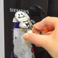 Cute Doll Shaped Bottle Opener - Stainless Steel Wine Corkscrew