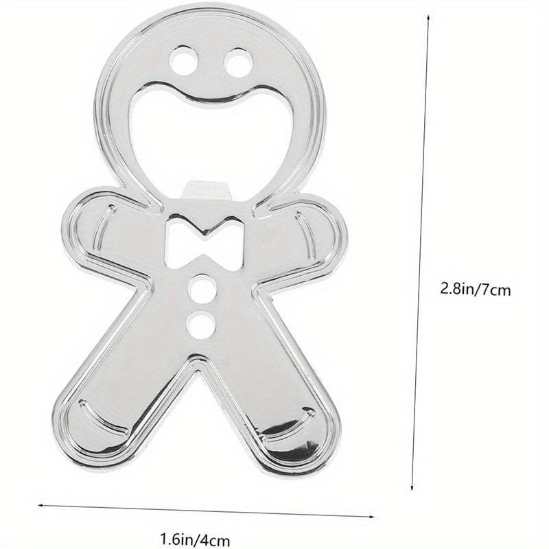 Cute Doll Shaped Bottle Opener - Stainless Steel Wine Corkscrew