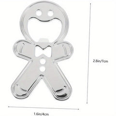Cute Doll Shaped Bottle Opener - Stainless Steel Wine Corkscrew