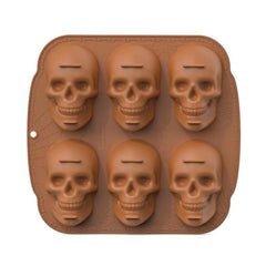 Skull Ice Cube Tray Halloween Mold Chocolate Mold Whiskey Ice Cube Tray