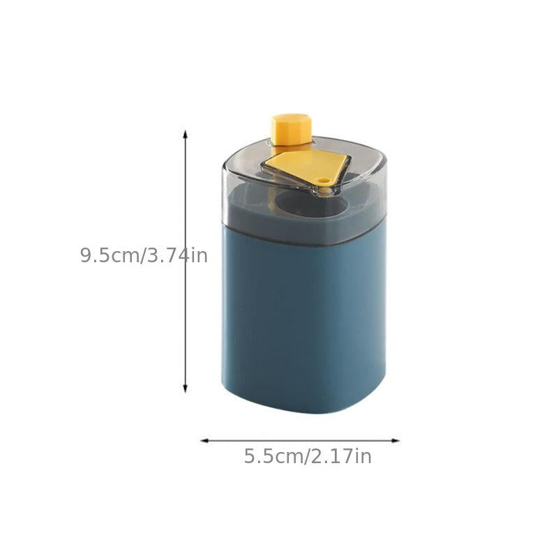 Plastic Toothpick Box Pop-up Storage Bottle Dental Floss Container