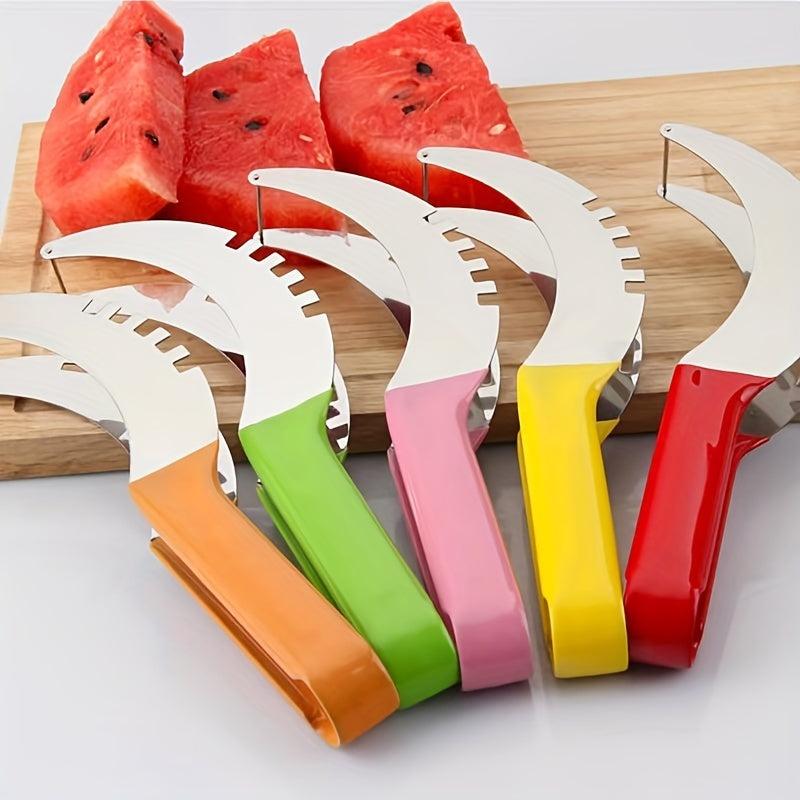 Watermelon Slicer Stainless Steel Reusable Fruit Divider